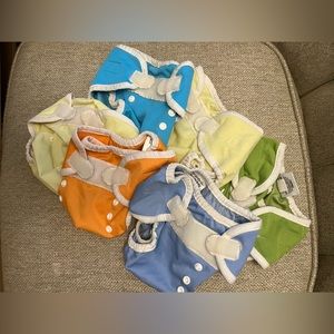 RESERVED - Lot of 6 Thirsties Diaper Covers